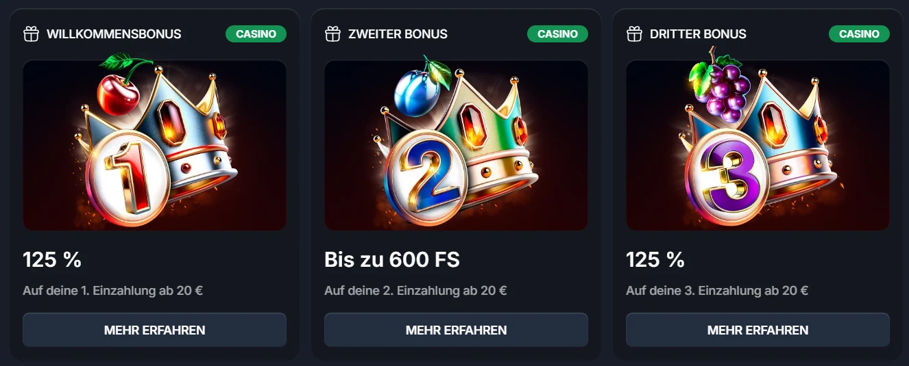 Beef Casino-Boni